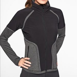 Athleta Black & Gray Running Jacket.
